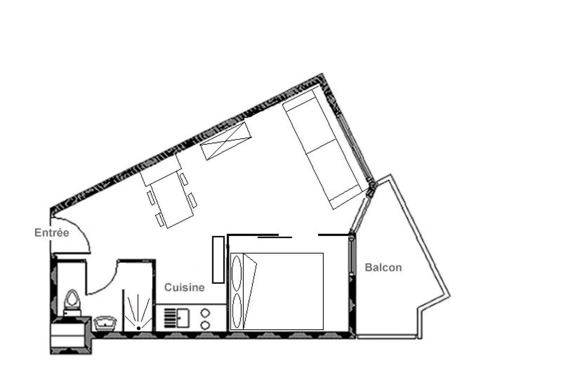 Residence Median - Appartement Confortable - Proche Des Pistes - Balcon Mae-3584 Saint-Martin-de-Belleville Ngoại thất bức ảnh